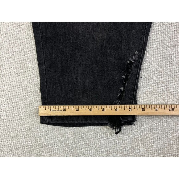 NEW Judy Blue Skinny Fit Capri Jeans Women's 24W Stretch Black Denim 41x20 - Picture 10 of 11